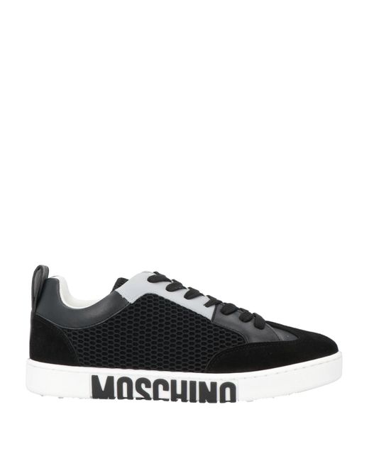 Moschino Black Trainers for men