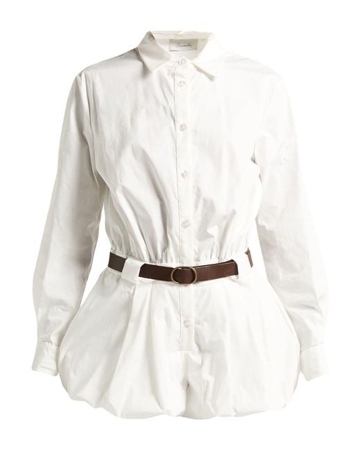 Souvenir Clubbing White Playsuit