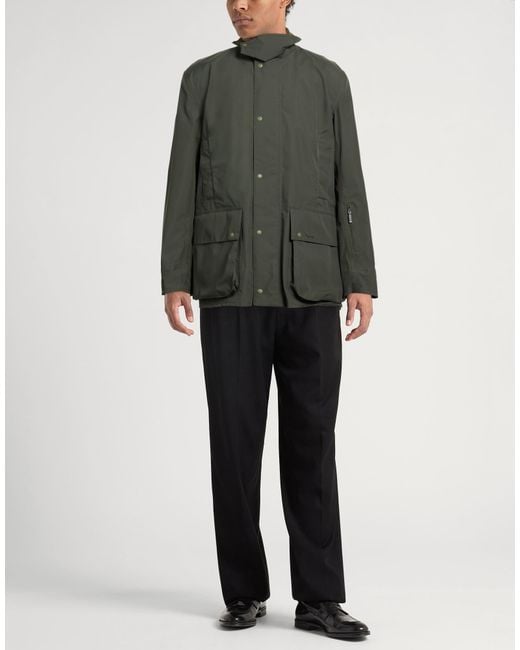 Barbour Green Jacket Polyester, Cotton for men
