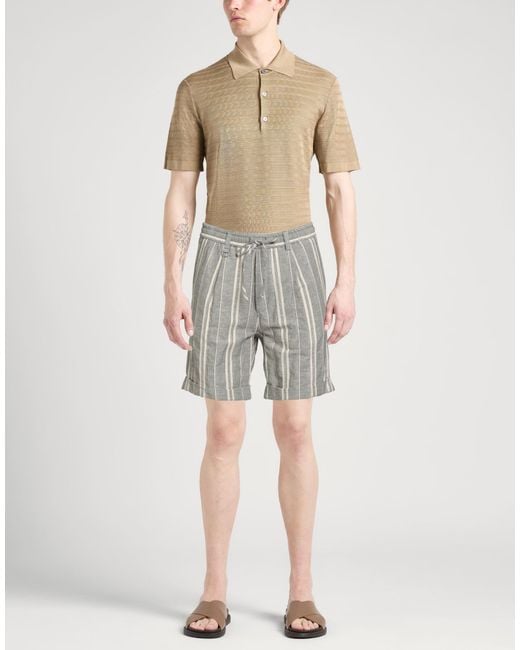 Paolo Pecora Shorts & Bermudashorts in Gray für Herren
