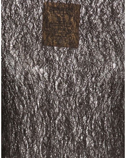 Uma Wang Black Top Polyamide, Elastane