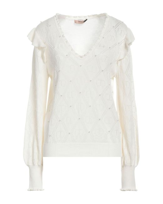 Pullover Twinset en coloris White