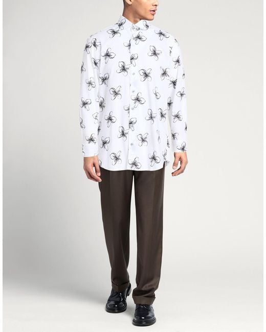 BASTONCINO White Shirt Cotton for men