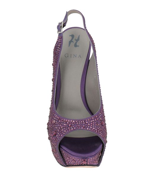 Gina Purple Sandals
