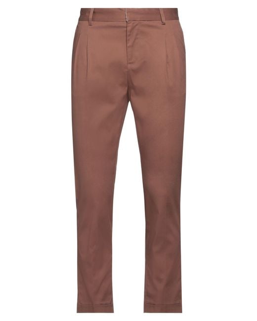 Daniele Alessandrini Brown Pants for men