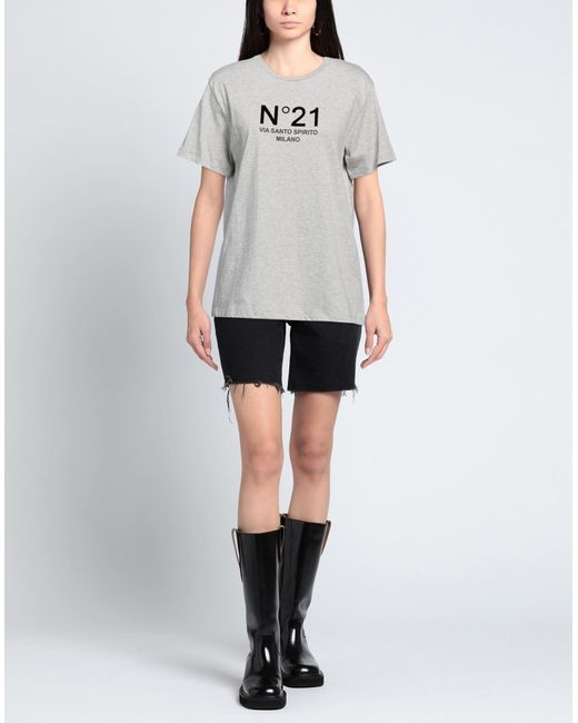 N°21 Gray T-shirts