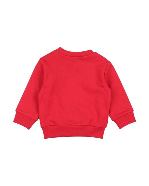 DSquared² Red Sweatshirt Cotton