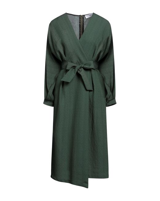 Closet Green Midi Dress