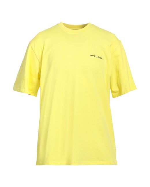 Buscemi Yellow T-shirt for men