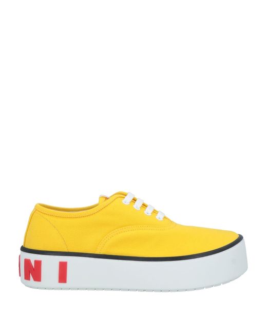 Marni Sneakers in Yellow für Herren