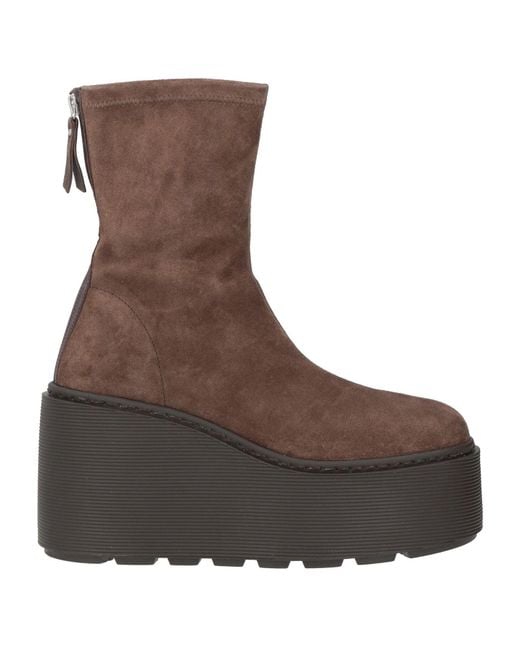 Vic Matié Brown Ankle Boots