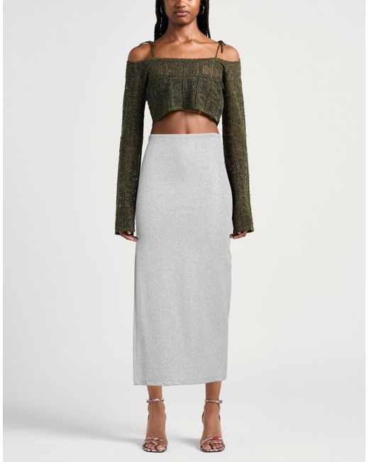 Off-White c/o Virgil Abloh Gray Maxi-Rock