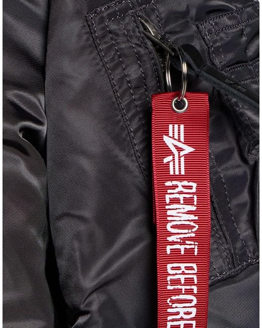 Alpha Industries Blue Jacket Nylon for men