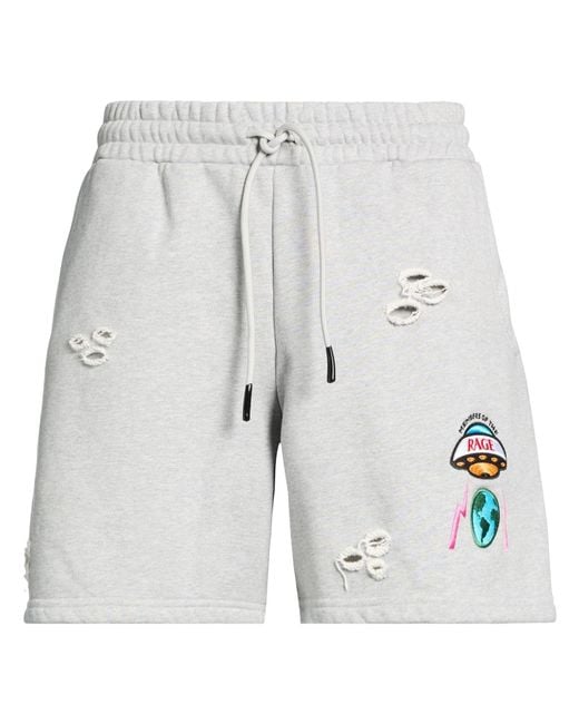 Members of The Rage Gray Shorts & Bermuda Shorts Cotton for men