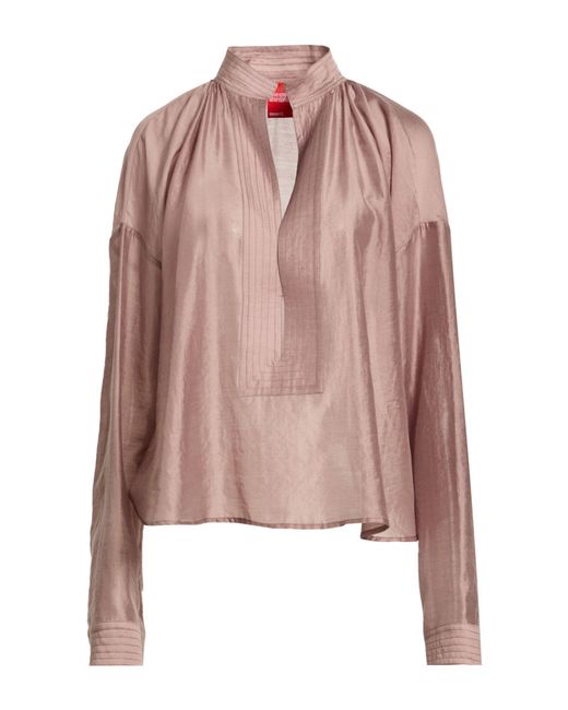 .., merci italia Pink Top Lyocell, Polyester
