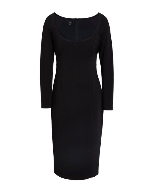 Pinko Black Midi Dress