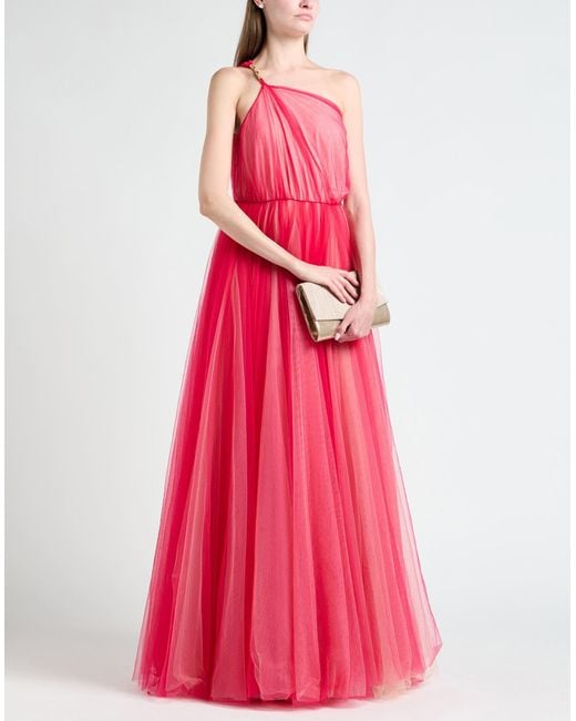 Elisabetta Franchi Pink Maxi Dress