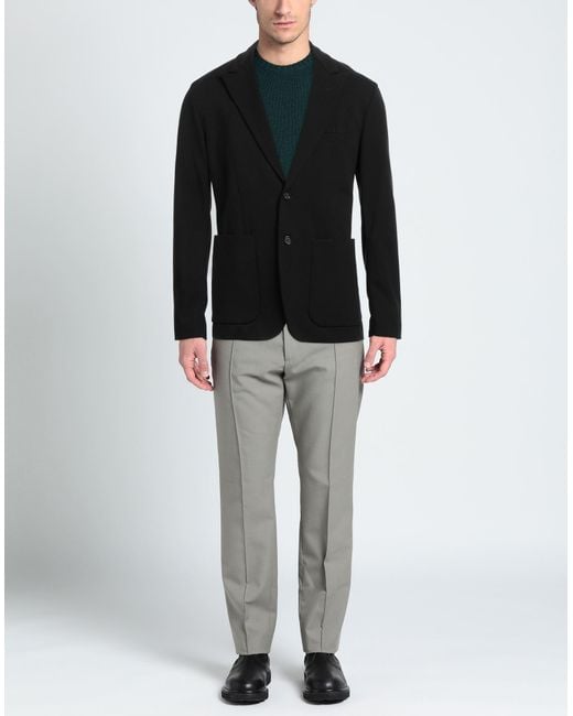 Paolo Pecora Black Blazer for men