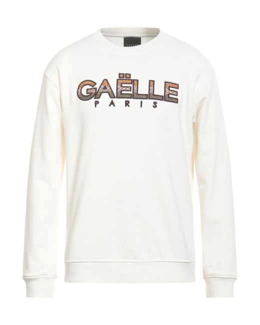 Gaelle Paris Sweatshirt in White für Herren