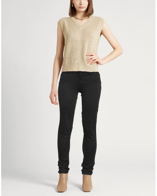 Liu Jo Black Jeans Cotton, Modal, Recycled Elastane, Elastane