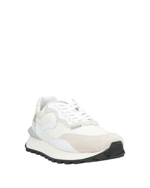Voile Blanche White Qwark Hype Sneakers Leather, Nylon for men