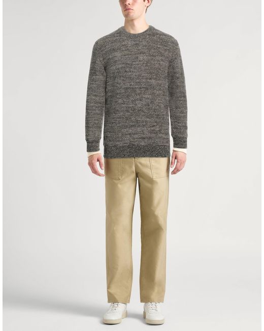Roberto Collina Gray Sweater Wool for men