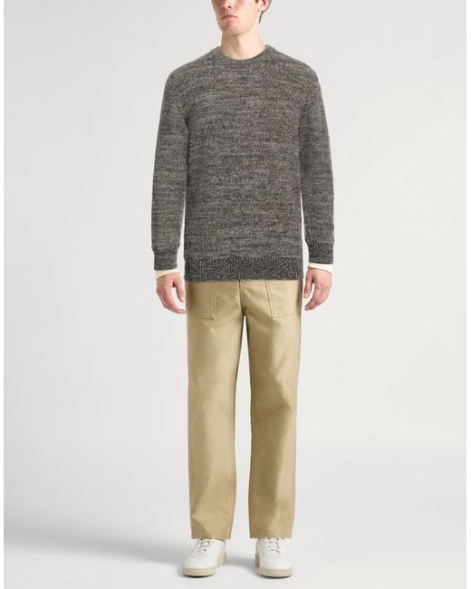Roberto Collina Gray Sweater Wool for men