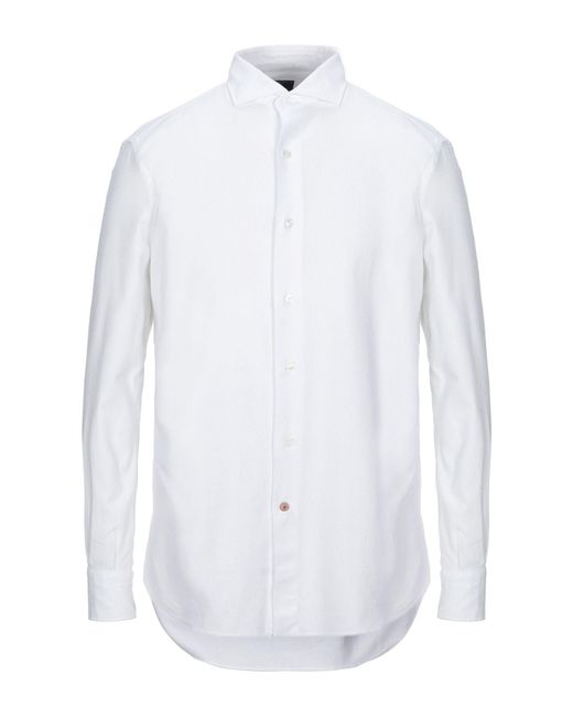 Mazzarelli White Shirt for men