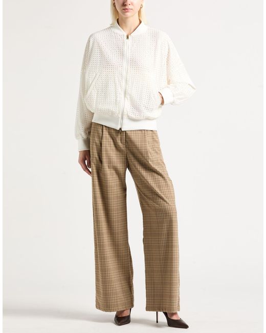 Herno White Jacket Polyamide, Cotton, Viscose