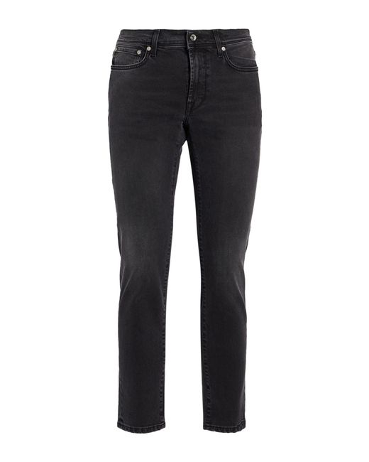 0/zero Construction Black Jeans Cotton, Elastane for men