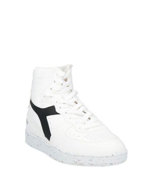 Diadora White Trainers
