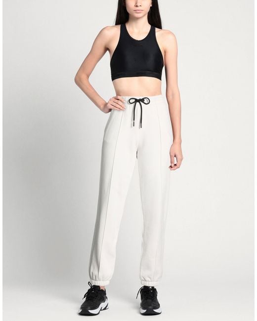 ALPHATAURI White Pants Cotton, Polyester