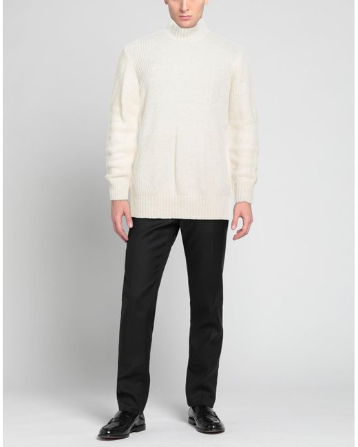 Costumein White Turtleneck for men