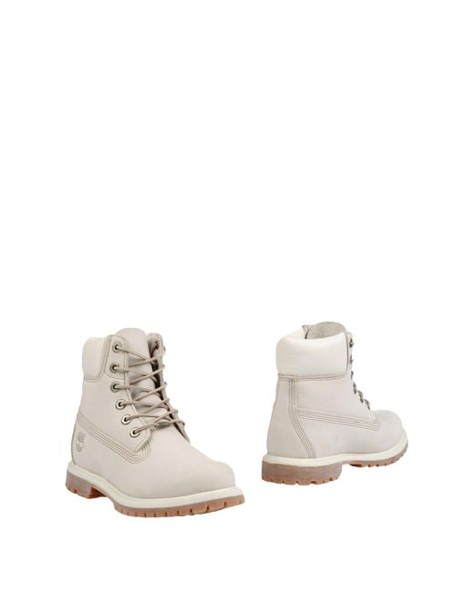 Timberland Natural Ankle Boots
