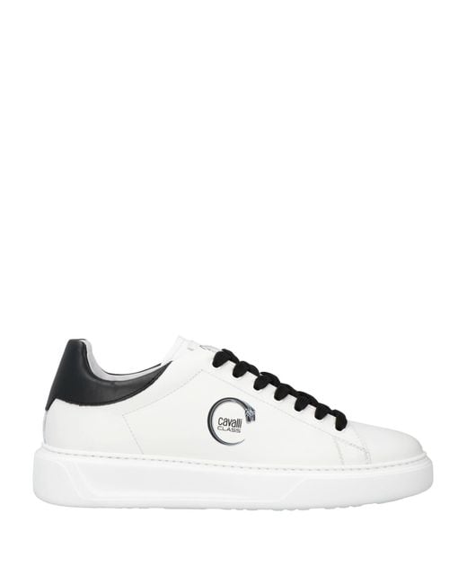 Roberto Cavalli Metallic Trainers for men