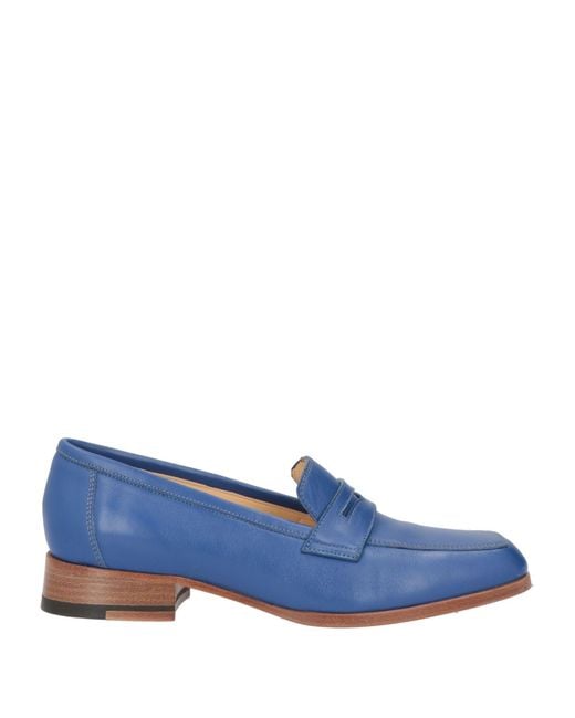 Mocasines Testoni de color Blue