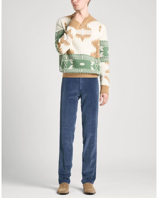 Santaniello Blue Trouser for men