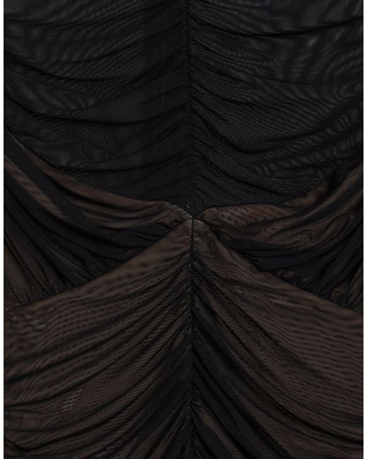 Genny Black Bodysuit Polyamide, Elastane