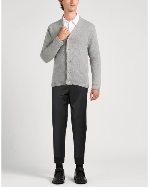 Rrd Gray Charcoal Pants Virgin Wool, Elastane for men