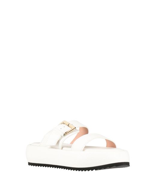 Pollini White Sandals