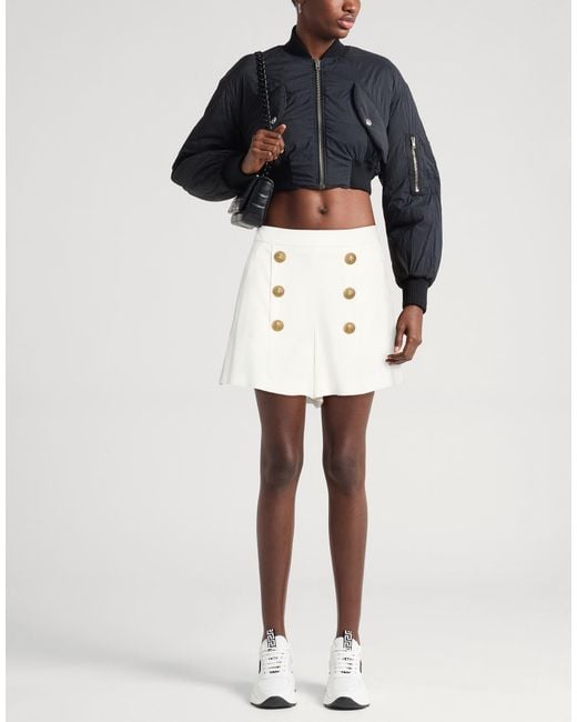 Balmain Natural Shorts & Bermuda Shorts
