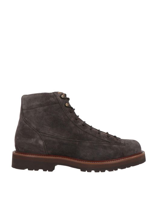 Brunello Cucinelli Brown Ankle Boots for men