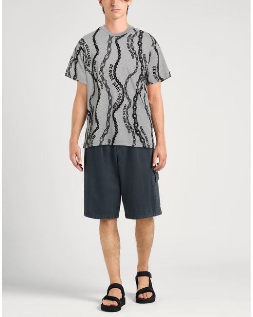 Versace Jeans Couture Gray T-Shirt Cotton for men
