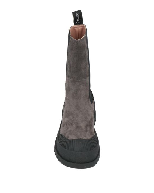 Pollini Black Ankle Boots