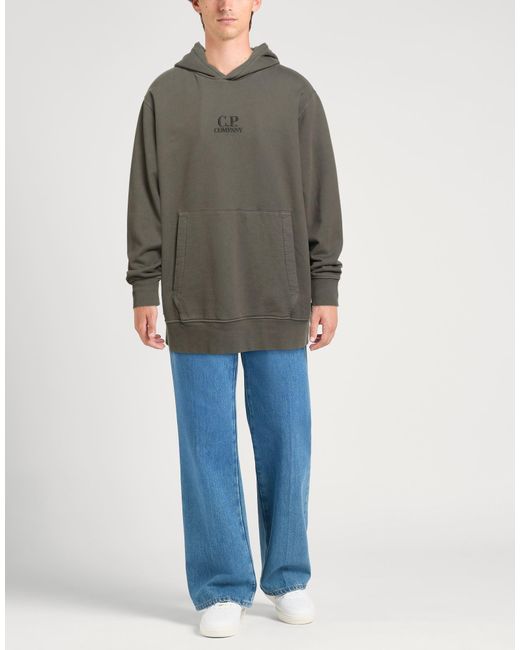 C P Company Gray Sweatshirts for men