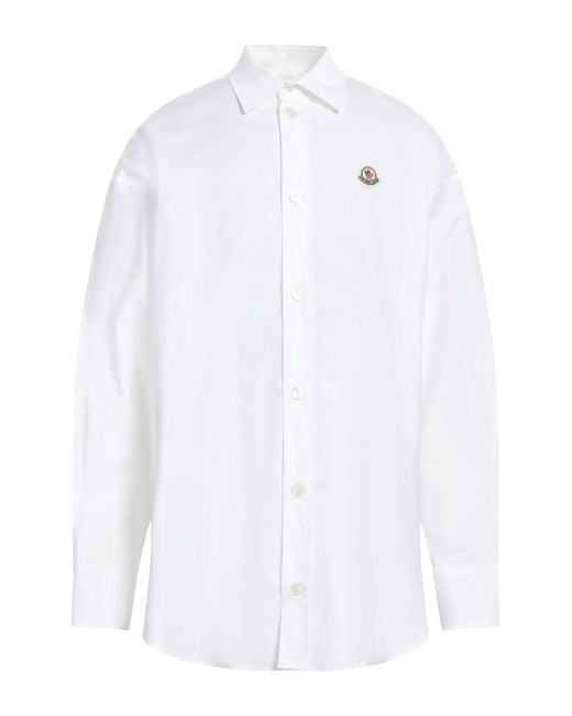 Camicia di Moncler in White da Uomo