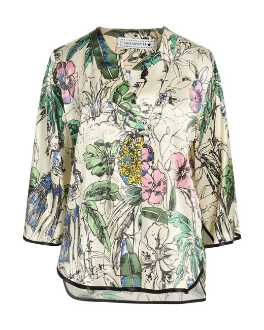 Shirtaporter Green Tops