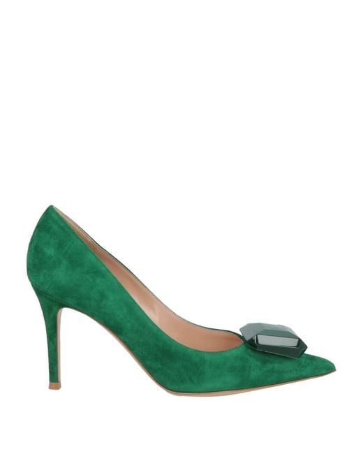 Gianvito Rossi Green Pumps