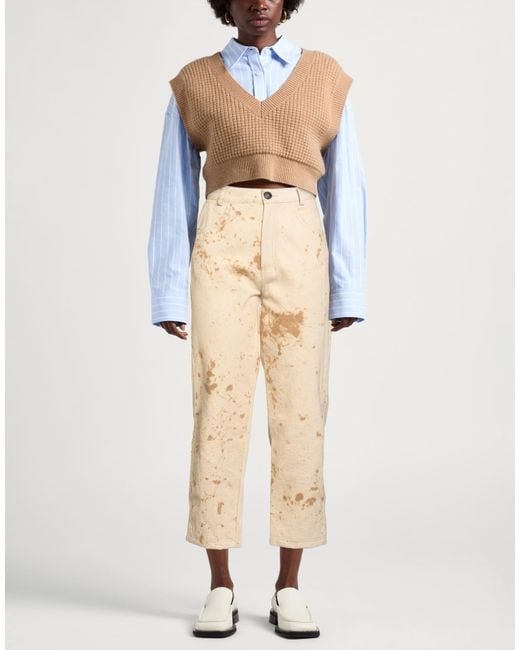 Tela Natural Jeans Cotton