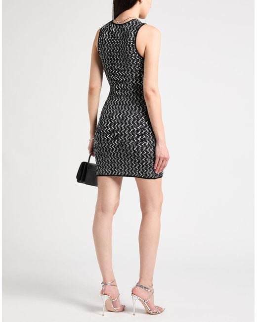 missoni black dress Women Size 6 M Missoni Black Mini Fit & Flare Smocked Waist Dress – VIDA  STYLE SHOP main image 0